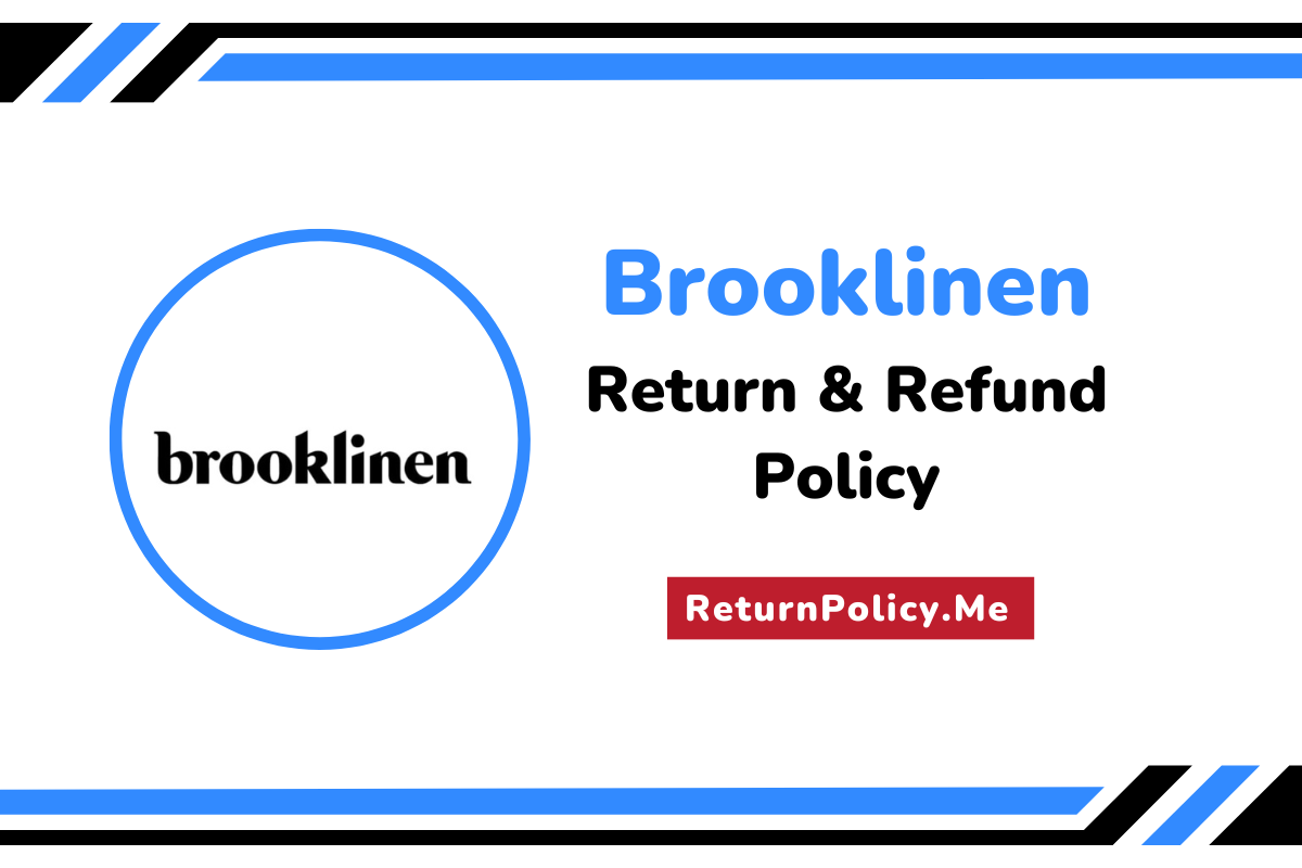 brooklinen's return and refund policy