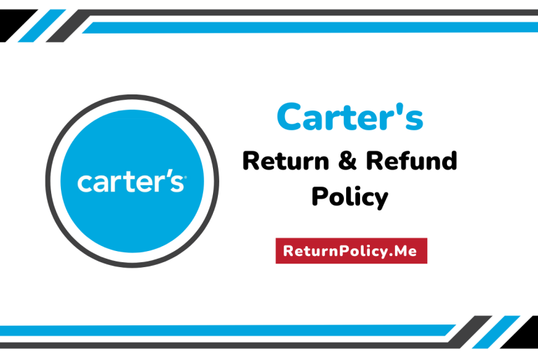 carter's return and refund policy