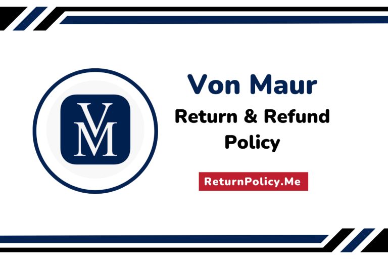 Von Maur Return & Refund Policy