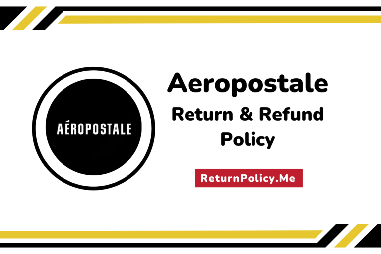 aeropostale's return and refund policy