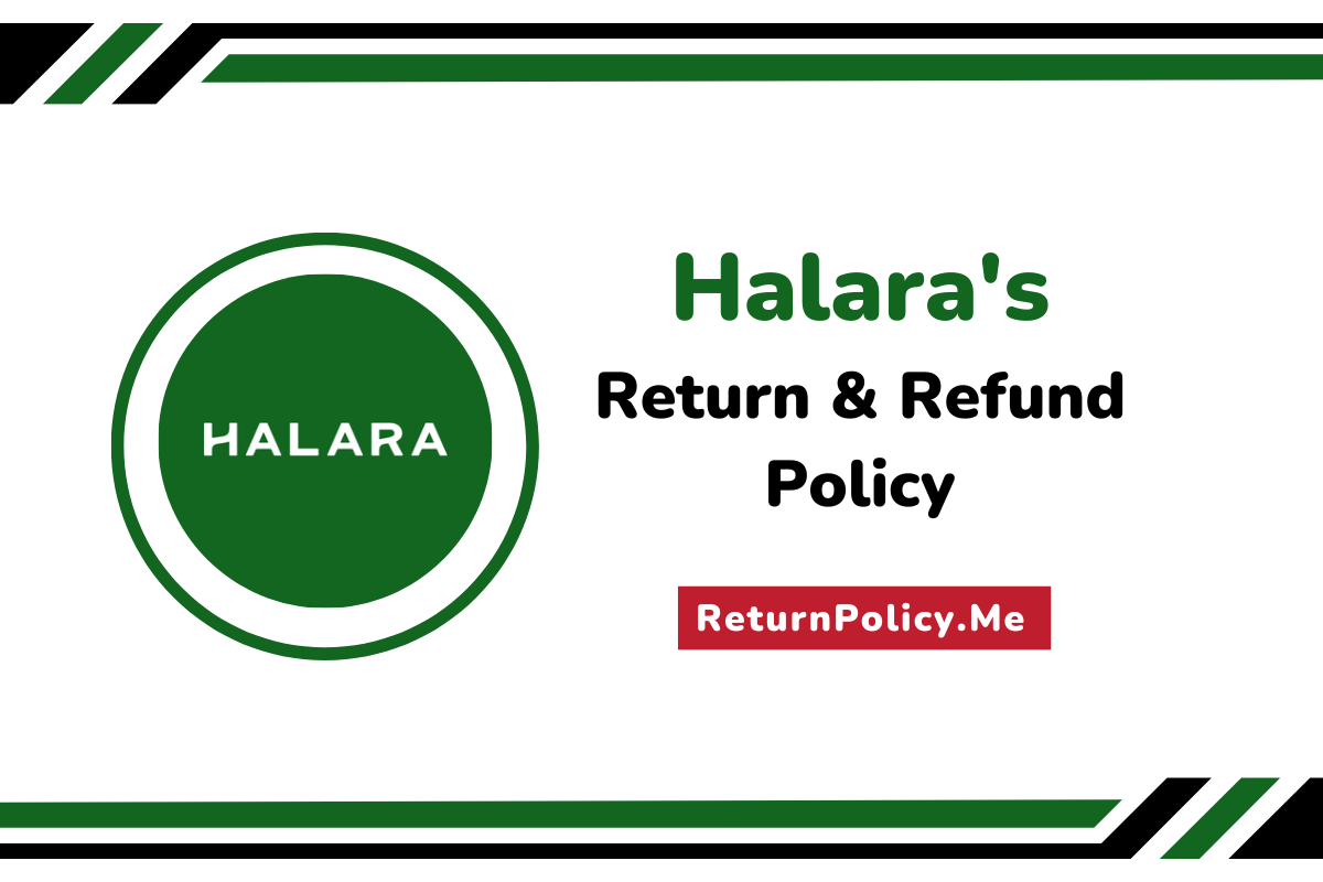 halara's return and refund policy