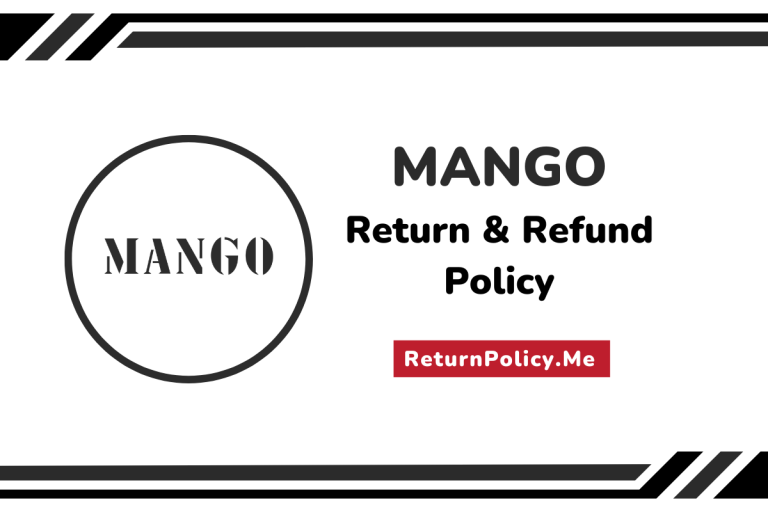 mango return and refund policy