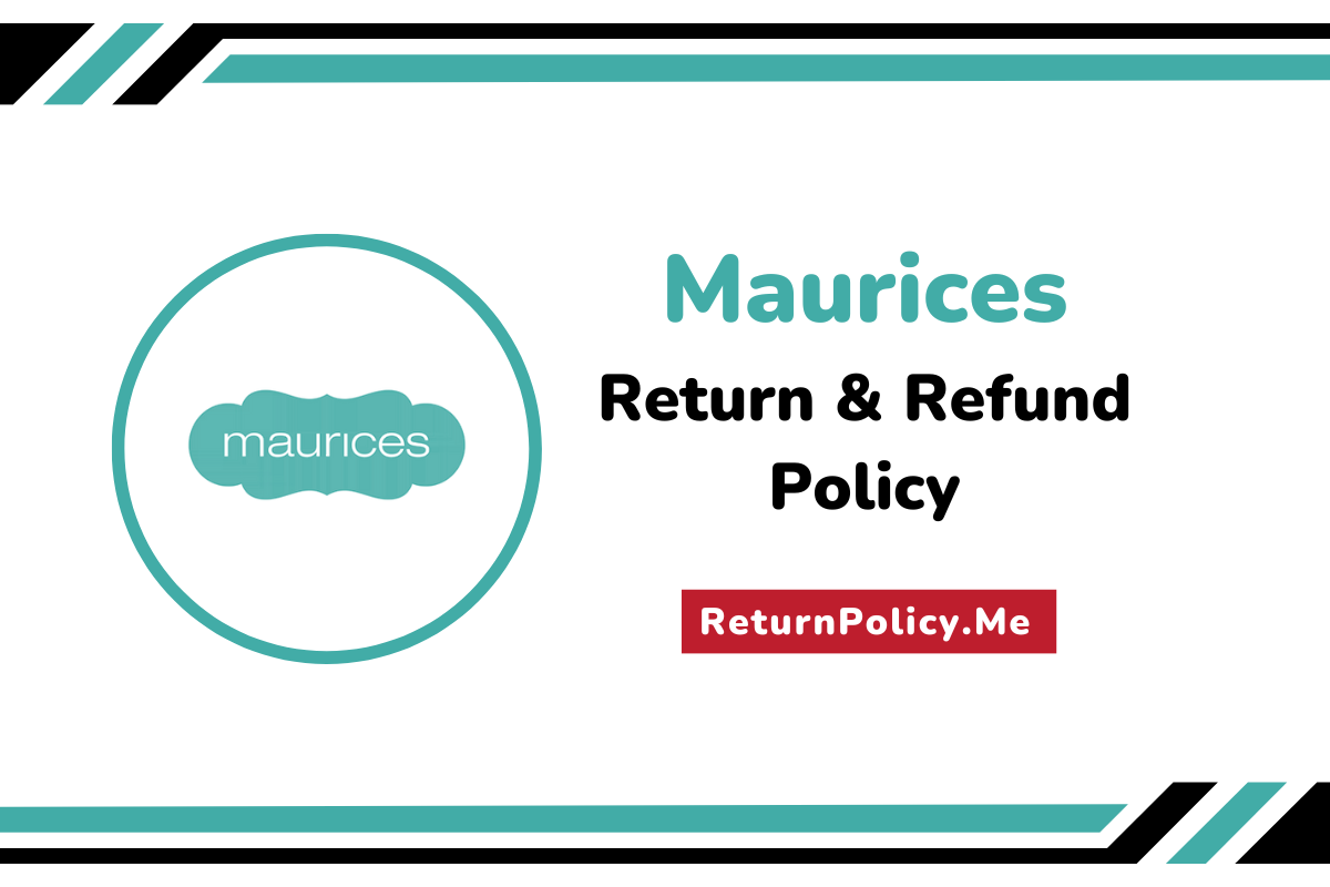 maurices return and refund policy