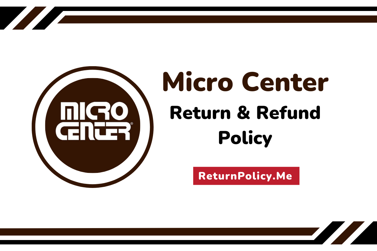 micro center return and refund policy