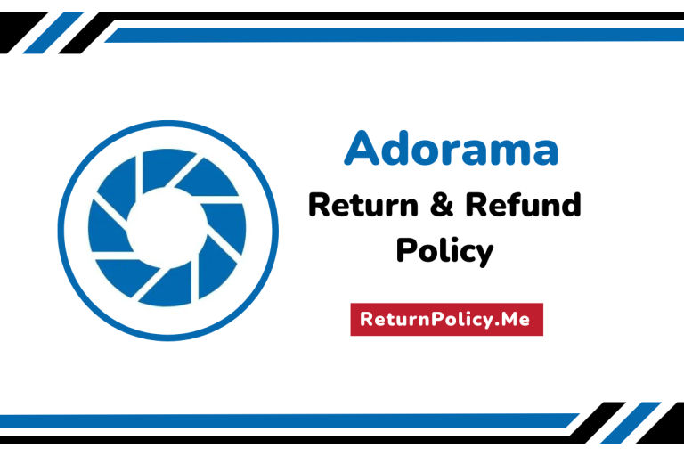 Adorama Return & Refund Policy