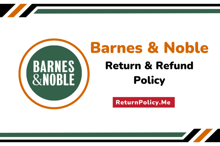 Barnes and Noble Return and Refund Policy