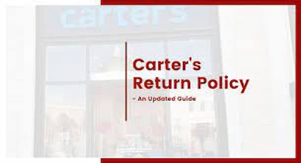 Carters Return And Refund Policy