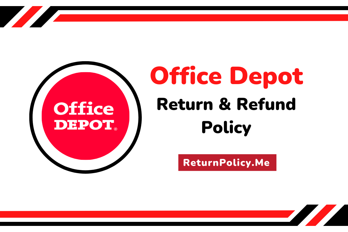 office depot return and refund policy