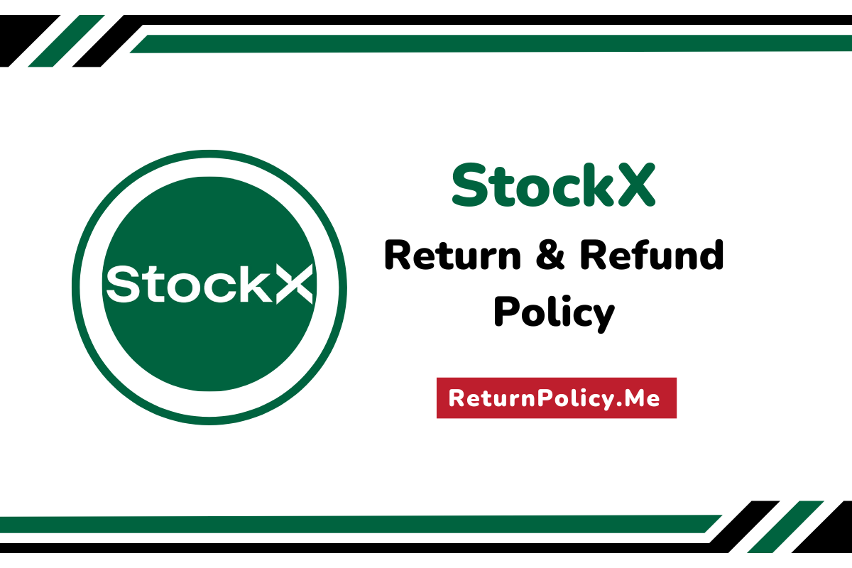 stockx return and refund policy