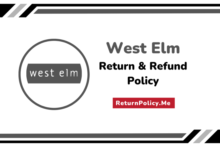 west elm return and refund policy